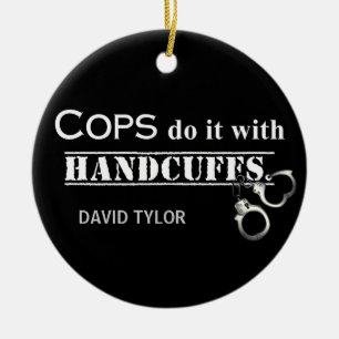 Agenten doen het! Grappige agenten cadeaus Keramisch Ornament