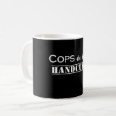 Agenten doen het! Grappige agenten cadeaus Koffiemok (Voorkant links)