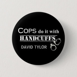 Agenten doen het! Grappige agenten cadeaus Ronde Button 5,7 Cm