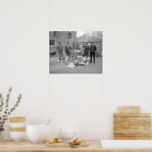 Agenten met Moonshine Stilte, 1922. foto Poster (Keuken)