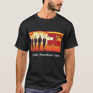 Agenten van het spel - ik denk dus dat ik een zwar t-shirt