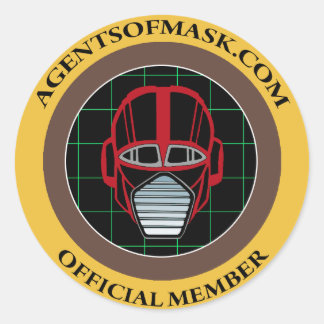 Agenten van M.A.S.K. Official Badge Sticker