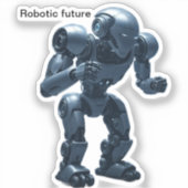 Agentic AI (robots that act independently) Sticker (Voorkant)