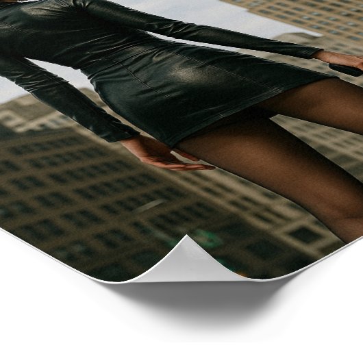 Agentin Black Poster (Hoek)