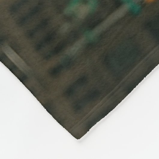 Agentin Black Poster Fleece Deken (Hoek)