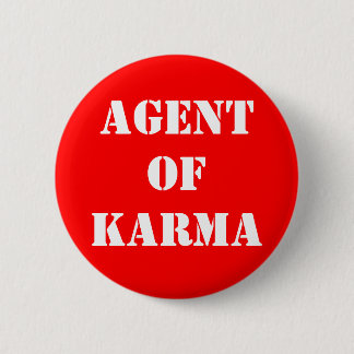 Agentof Karma Ronde Button 5,7 Cm