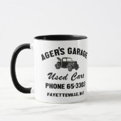 Ager's Garage Mok (Links)
