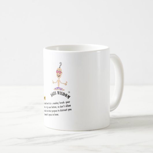 Ages Wisdom mok "waarheid" komische pad naar een w (Voorkant rechts)