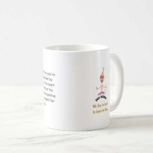 Ageswisdom positief vermogen mok (Voorkant rechts)