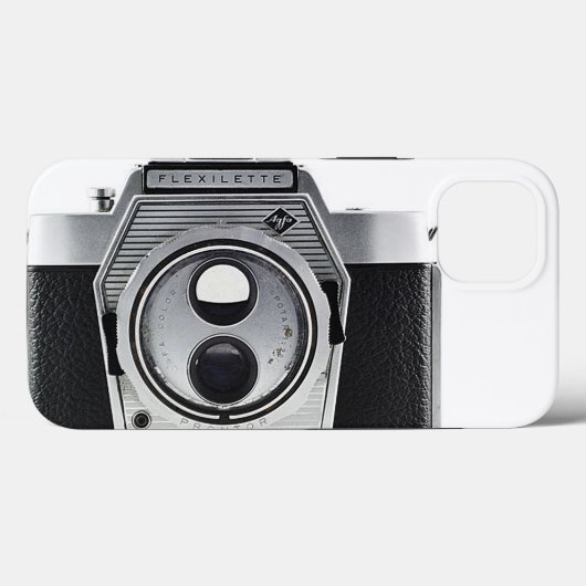 Agfa Flexilette  camera Case-Mate iPhone Case (Achterkant (horizontaal))