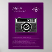 Agfa Isomat Rapid Poster (Voorkant)