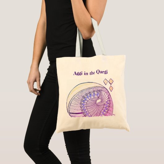 Aggi in de Qargi Tote Bag (Voorkant (product))