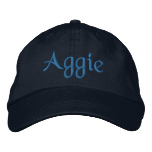 Aggie Blue geborduurd Pet/Pet Pet