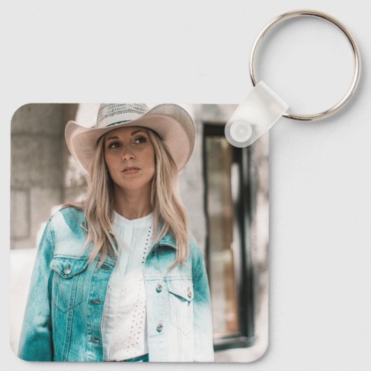 Aggie Maroon Home Sweet Home Texas Sleutelhanger (Achterkant)