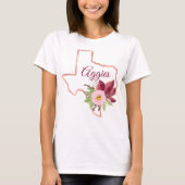 "Aggie" Texas Floral Shirt (Voorkant)