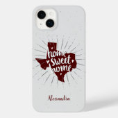 Aggies Maroon Home Sweet Home - Texas Case-Mate iPhone Case (Achterkant)