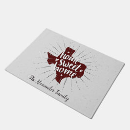 Aggies Maroon Home Sweet Home - Texas Deurmat