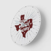Aggies Maroon Thuis Zoete Thuis - Texas Ronde Klok (Hoek)