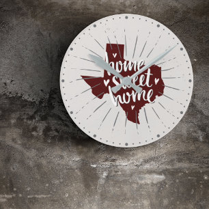 Aggies Maroon Thuis Zoete Thuis - Texas Ronde Klok