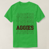  Aggies School Spirit T-shirt (Design voorkant)