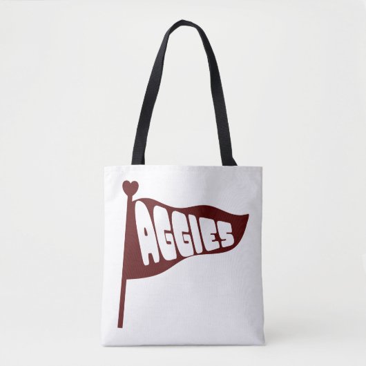 AGGIE'S SCHOUDERTAS TOTE BAG (Voorkant)