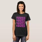 Aggies t-shirt (Voorkant volledig)