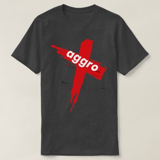 Aggresie Agressief gedrag Woorden die m T-shirt (Design voorkant)