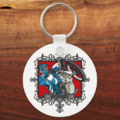 Aggressieve Motocross Sleutelhanger (Voorkant)