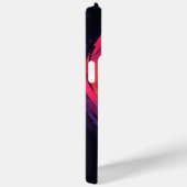 Aggressieve panterkunst in neonkleuren Case-Mate iPhone case (Achterkant / Rechts)