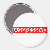 Aggressieve stempel magneet (Voorkant / Achterkant)