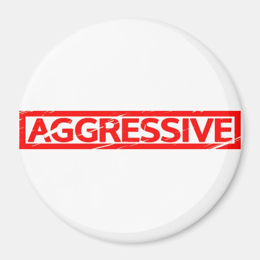 Aggressieve stempel magneet (Voorkant)