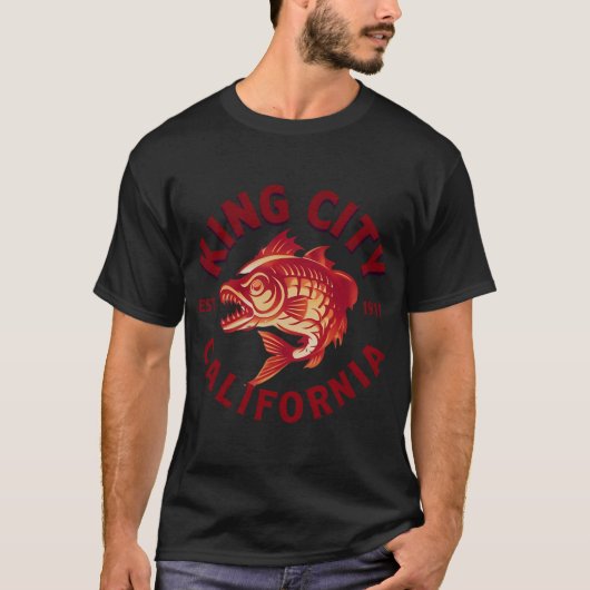 Aggressieve Vissen T-shirt (Voorkant)