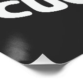 Aggressive Cucumber – Funny Cactus Pun Perfect Poster (Hoek)