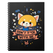 Aggretsuko Cute Red Panda | Cute Panda Lover Notitieboek (Voorkant)