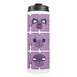 Aggretsuko! Faces Thermal Tumbler Thermosbeker