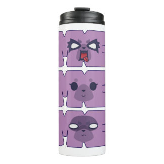 Aggretsuko! Faces Thermal Tumbler Thermosbeker