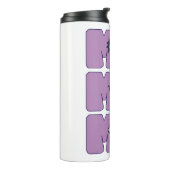 Aggretsuko! Gezichten Thermische Tumbler Thermosbeker (Gedraaid links)