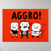 AGGRO Boys vrezen niet! Poster (Voorkant)