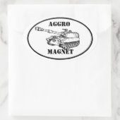 Aggro Magnet sticker (Tas)