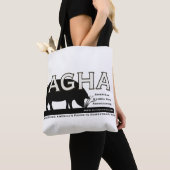 AGHA-Canvas tas met nieuwe Logo (Dichtbij)