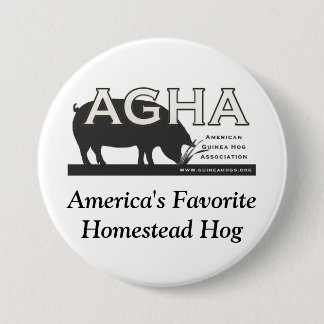 AGHA Homestead Hog Button 3"