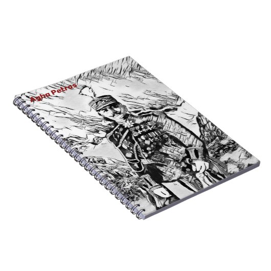 Agha petros Spiral Foto Notitieboek (Rechterzijde)