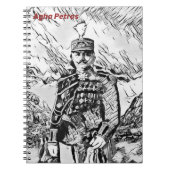 Agha petros Spiral Foto Notitieboek (Voorkant)