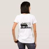 AGHA-T-shirt met nieuwe Logo op achterzijde T-shirt (Achterkant volledig)