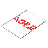 Agile agenda notitieboek (Linkerzijde)