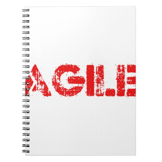 Agile agenda notitieboek (Voorkant)
