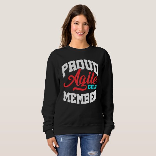 Agile Cult Lid Scrum Project Management PM Coac Trui (Voorkant volledig)