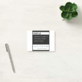 Agile Daily gedachtenwisselingen 2 houden gemotive Post-it® Notes (Kantoor)