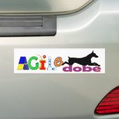Agile Dobe Bumpersticker (Op auto)