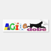 Agile Dobe Bumpersticker (Voorkant)